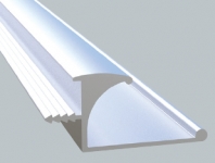 AL-50 / ALÜMİNYUM GÖMME KULP PROFİLİ